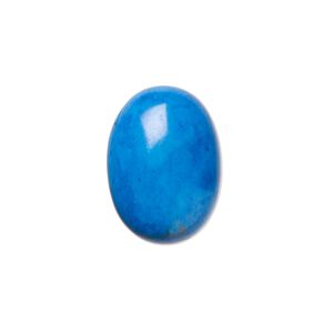 Howlite 1pkg4, calibrated oval cab 18x13mm