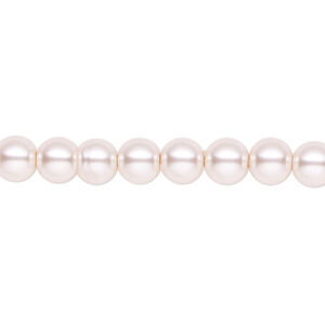 Pearl 1pk light pink, Celestial Crystal&reg; 6mm round 15.5-16 inch