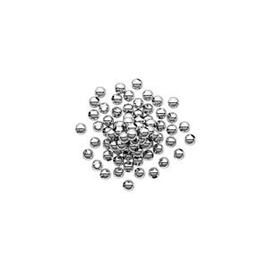 Bead 1pkg100 sterling silver, 1.8mm seamless round
