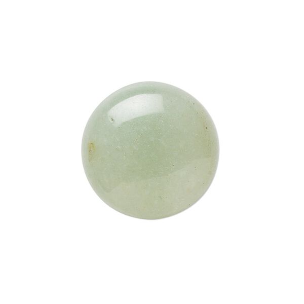 Green aventurine 1pkg2, calibrated round cab natural 20mm image number 0