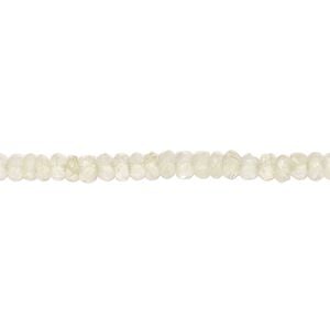 Golden yellow 1pkg1, hand-cut faceted rondelle bead natural 14 inch 3x1mm-4x3mm