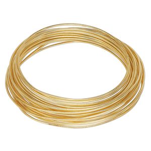 Wire, Wrapit&reg;, jeweler's bronze, dead-soft, round, 16 gauge. Sold per 0.25-pound spool, approximately 30 feet.