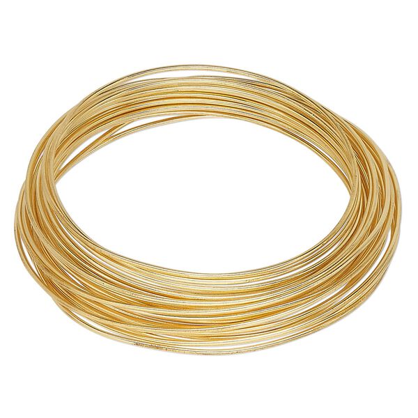 Wire, Wrapit&reg;, jeweler's bronze, dead-soft, round, 16 gauge. Sold per 0.25-pound spool, approximately 30 feet. image number 0