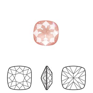 Fancy stone 1pk crystal flamingo ignite, Crystal Passions&reg; 12mm cushion 4470