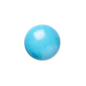 Howlite 1pkg4, calibrated round cab 16mm