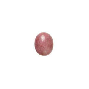 Rhodonite 1pkg6, calibrated oval cab natural 10x8mm