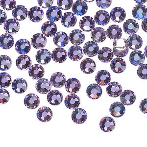 Flat back 144pk crystal vitrail light foil back, Preciosa MAXIMA Czech crystal rhinestone 4.6-4.8mm chaton rose round SS20