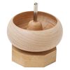 Tool, Speedy Stringer&trade; 1pkg1, beechwood, 4x3.5 inches overall, 3.5x1.375 inches bowl, includes "J" needle image number 0