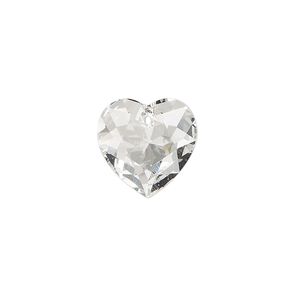 Drop 1pk crystal, Crystal Passions&reg; 14.5mm pendant heart cut 6432