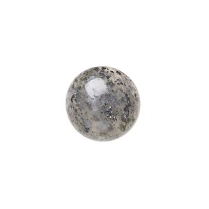 Black aventurine 1pkg1, round cab natural B grade, 16mm