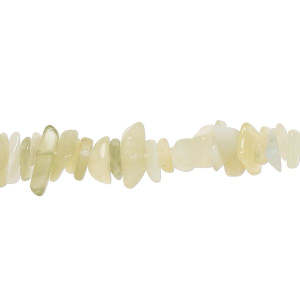 Bead, sea green new "jade" (serpentine) (natural), light to dark, small chip and small nugget with 0.6-0.8mm hole, Mohs hardness 2-1/2 to 6. Sold per 34-inch strand, approximately 290-320 beads. image number 0