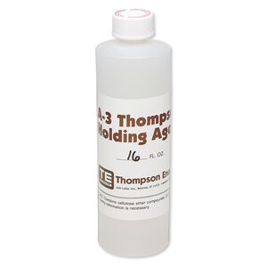 Holding medium, Thompson Enamel A-3 Holding Agent, pkg/16-ounce bottle.