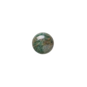 African "jade" 1pkg2, calibrated round cab natural 12mm