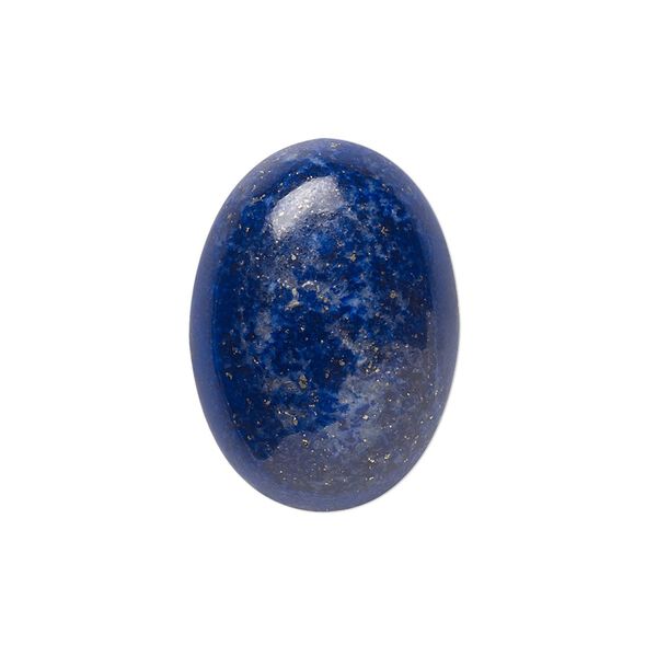 Lapis lazuli 1pkg1, calibrated oval cab natural 25x18mm image number 0