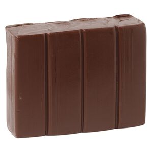 Polymer clay, Sculpey&reg; PREMO, burnt umber. Sold per 2-ounce bar.