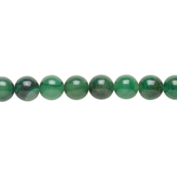 African aventurine 1pkg1, round bead natural 15.5-16 inch 6mm image number 0