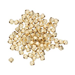 Bead 1pkg100 14Kt gold-filled, 3mm bicone