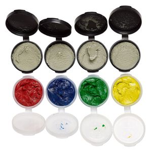 Adhesive 1pkg1 Apoxie&reg; Sculpt AVES&reg; epoxy and polymer resin, assorted primary colors, 0.4lb