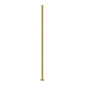Head pin 1pkg10 niobium, 1.5 inch, 21 gauge anodized yellow