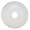 Huggy Spool&reg;, pliable plastic, clear, 3-1/2 inch round with 4/5 inch hole. Sold per pkg of 4. image number 0