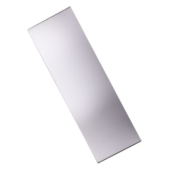 Sheet, sterling silver, half-hard, 18 gauge, 6x2 inches. Sold individually. image number 0