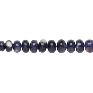 Purple opal 1pkg1, rondelle bead natural B grade, 15.5-16 inch graduated