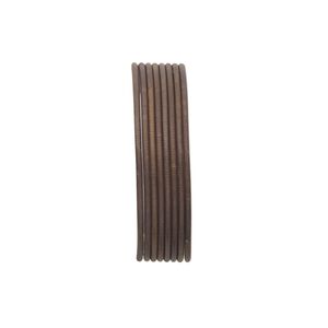 French wire 1pkg2 brass, 0.7-0.9mm tube, enamel brown 19.5 inch