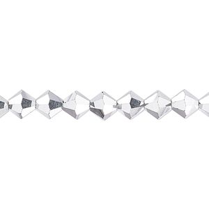 Bead 288pk crystal Labrador 2X, Preciosa Czech crystal 6mm bicone