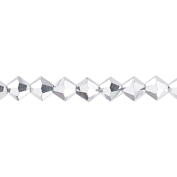 Bead 288pk crystal Labrador 2X, Preciosa Czech crystal 6mm bicone image number 0