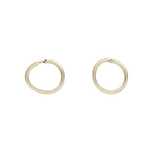 Loop Lock&trade;, JBB Findings, antiqued brass, 10mm round. Sold per pkg of 4.