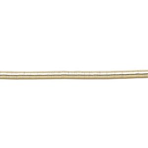 French wire 1pkg1 gold-plated, 2.5mm tube, extra-heavy 13.5-15 inch copper