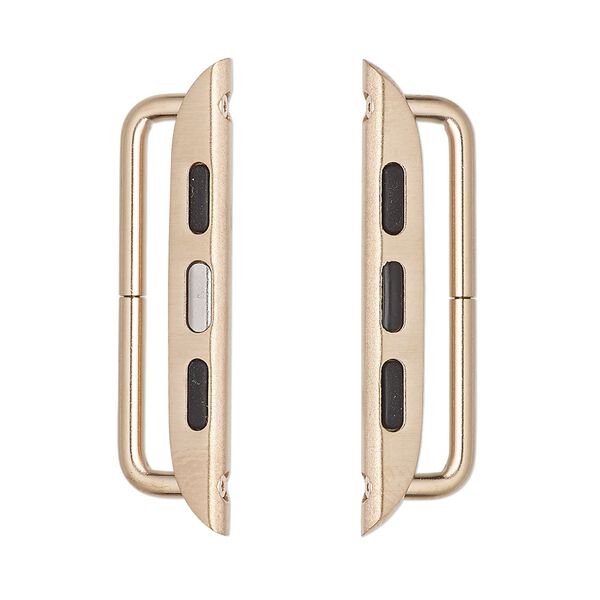 Watch component, copper-finished brass, 35x7.5mm with 25mm bar. Sold per pkg of 2. image number 0