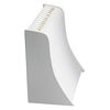 Display, bracelet, leatherette, white, 8 x 4-1/2 x 7-1/2 inches. Sold individually. image number 1