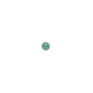 Striped green agate 1pkg10, calibrated round cab 4mm