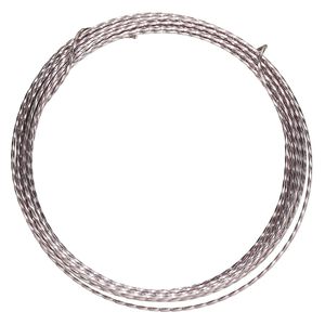 Wire, ParaWire&trade;, titanium-finished copper, twisted square, 21 gauge. Sold per 15-foot section.