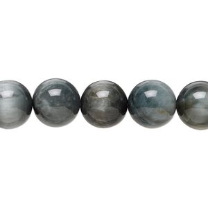 Cat's eye quartz 1pkg1, round bead natural B grade, 15.5-16 inch 10mm