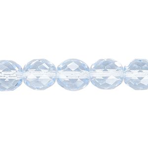 Czech fire-polished glass 1pkg600, faceted round bead, 10mm