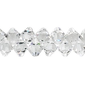 Drop 12pk crystal, Crystal Passions&reg; 8mm pendant bicone 6328
