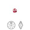 Drop 720pk Siam, Swarovski&reg; 6mm pendant mini disk 6428 image number 0