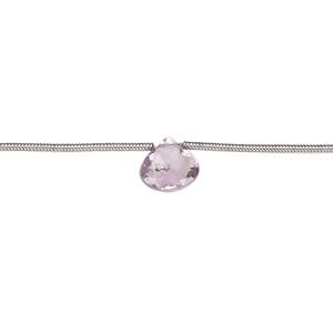 Amethyst 1pkg6, hand-cut top-drilled faceted puffed teardrop bead natural 7x6mm-8mm