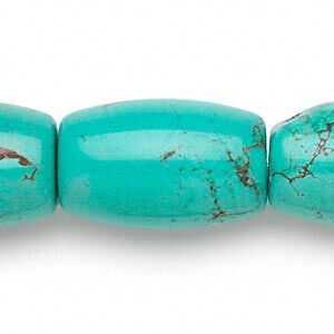 Magnesite 1pkg1, barrel bead 15.5-16 inch 38x24mm-39x25mm
