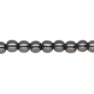 Hemalyke&trade; 1pkg1, round bead 15.5-16 inch 6mm
