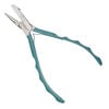 Pliers, Wubbers&reg; ProLine, looping, steel / rubber / nylon, turquoise green, 5.75 inches. image number 0