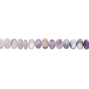Purple opal 1pkg1, rondelle bead natural B grade, 15.5-16 inch 4x2-5x3mm