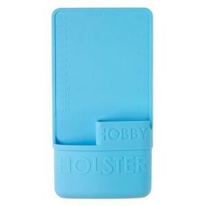 Hobby Holster&reg;, silicone, turquoise blue, 10-1/4 x 5-1/2 inches with 3x2-1/4 inch and 4x2-3/4 inch pocket. Sold individually.