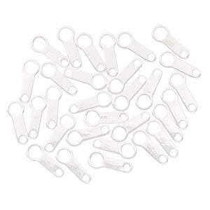 Chain tab 1pkg30 sterling silver-filled, 10x4mm / .925/10SF