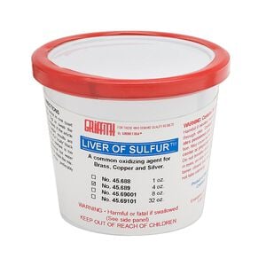 Oxidizer, Griffith Liver of Sulfur&trade;, pkg/4-ounce container (45.689).