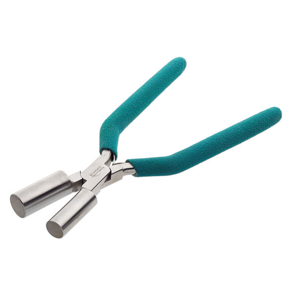 Pliers, Wubbers&reg; Designer Mandrel, pkg/1, extra-large round mandrel, steel and rubber, 7 inches. image number 1