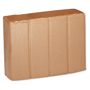 Polymer clay, Sculpey&reg; PREMO, pkg/2 ounces, copper.
