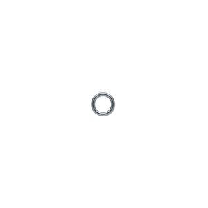 Jump ring 1pkg1000 gunmetal-plated, 5mm round, 22 gauge / 3.6mm inside diameter / brass